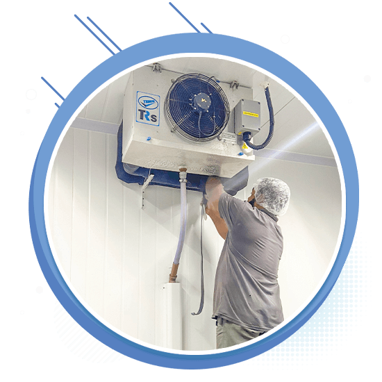 Manutenção de Unidades UC de Câmaras Frigoríficas